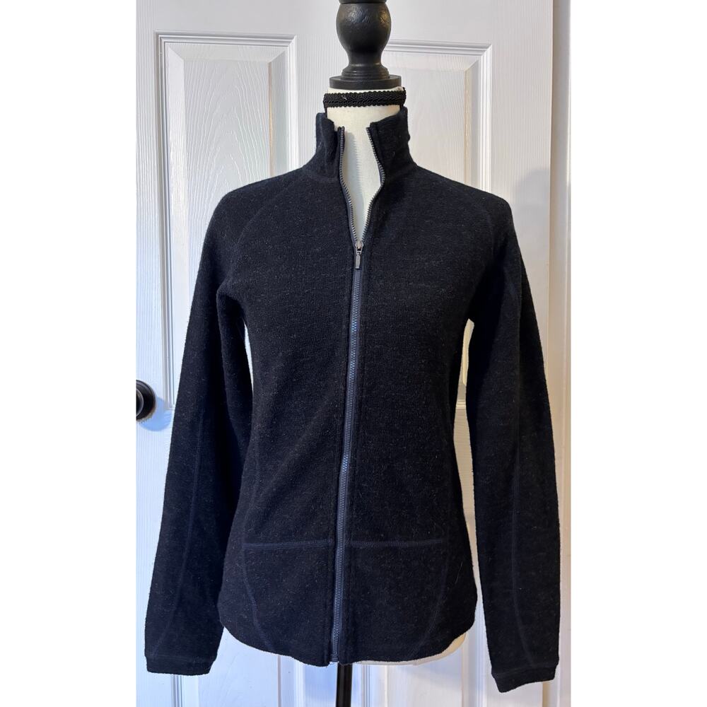 Ibex Merino Wool Zip Up Jacket Lightweight Women’s XS Outdoors Warm Base Layer